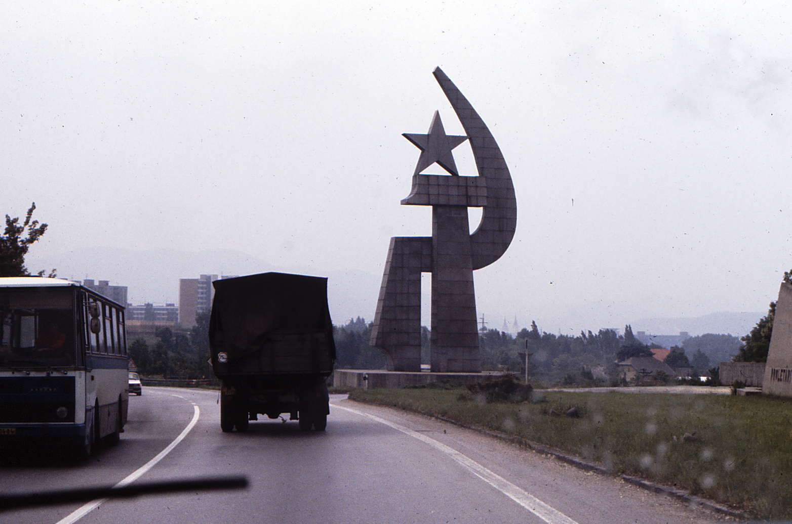 Communist Hammer &amp; Sickle Monument, Czechoslovakia – The Couriers Book